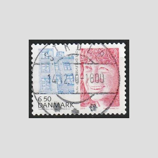 FRIM�RKER DANMARK | 2010 - AFA 1633E - Store danskere 3. - 6,50 Kr. Tove Ditlevsen - Lux Stemplet