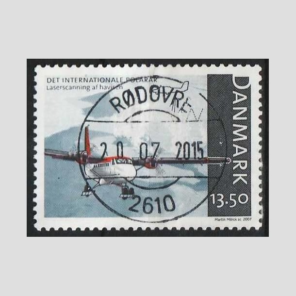 FRIM�RKER DANMARK | 2007 - AFA 1498 - Internationalt polar�r - 13,50 Kr. - Pragt Stemplet 