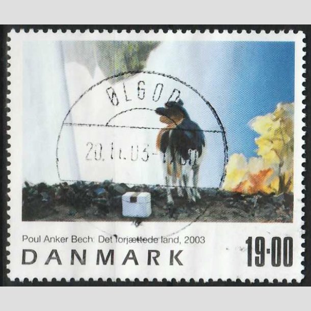 FRIM�RKER DANMARK | 2003 - AFA 1362 - Frim�rkekunst 6. - 19,00 Kr. - Pragt Stemplet �lgod