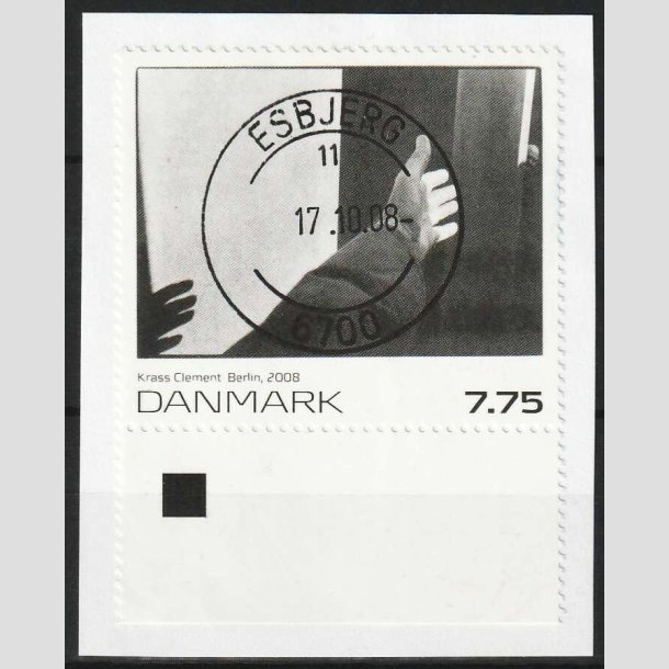 FRIM�RKER DANMARK | 2008 - AFA 1555 - Frim�rkekunst 11. - 7,75 Kr. p� klip - Lux Stemplet