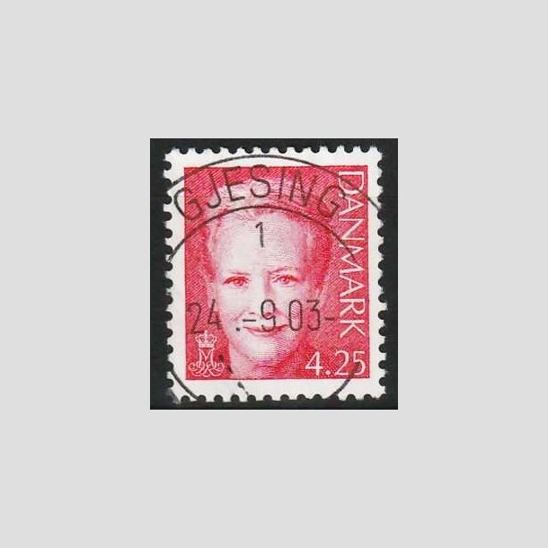 FRIMRKER DANMARK | 2003 - AFA 1338 - Dronning Margrethe - 4,25 Kr. rd - Lux Stemplet 