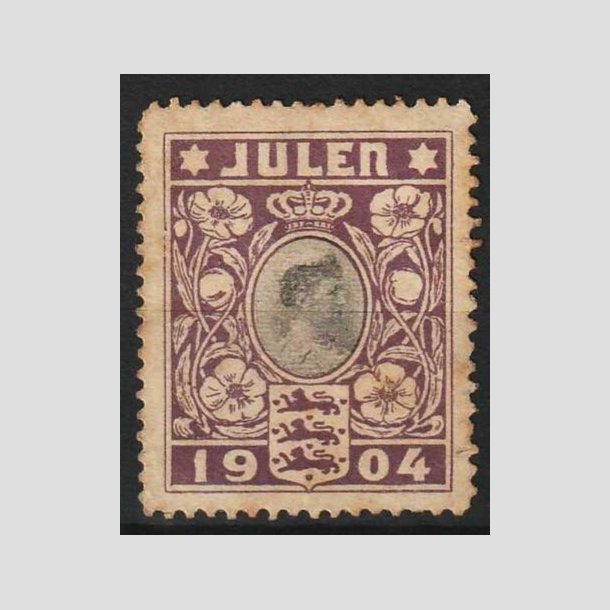 JULEM�RKER DANMARK | 1904 - Dronning Louise - Ubrugt