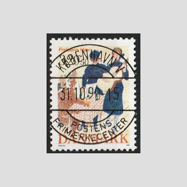 FRIM�RKER DANMARK | 1989 - AFA 933 - Frelsens H�r - 3,20 Kr. + 50 �re flerfarvet - Lux Stemplet 