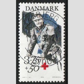 FRIM�RKER DANMARK | 1994 - AFA 1069 - Prins Henrik 60 �r. - 3,75 Kr. + 50 �re - Pragt Stemplet 
