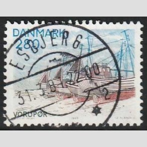 FRIM�RKER DANMARK | 1980 - AFA 703 - Jylland nord for Limfjorden - 280 �re - Lux Stemplet Esbjerg