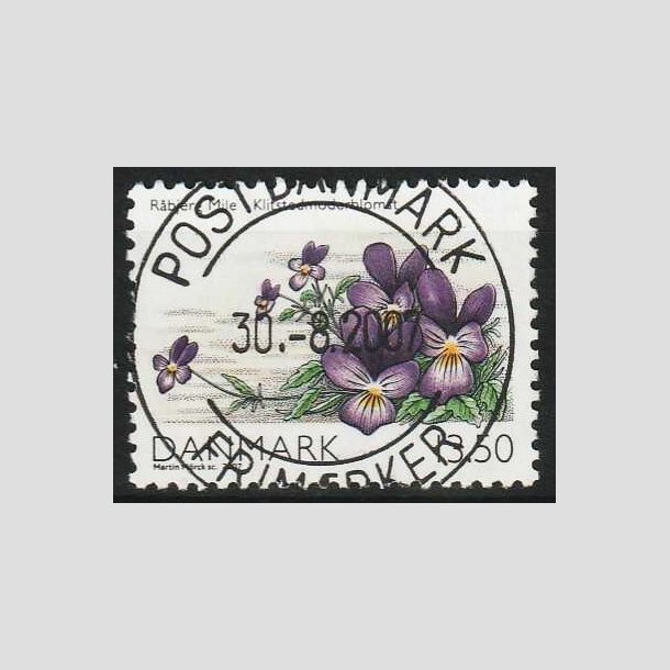 FRIM�RKER DANMARK | 2007 - AFA 1515 - Danmarks natur I - 13,50 Kr. flerfarvet - Pragt Stemplet
