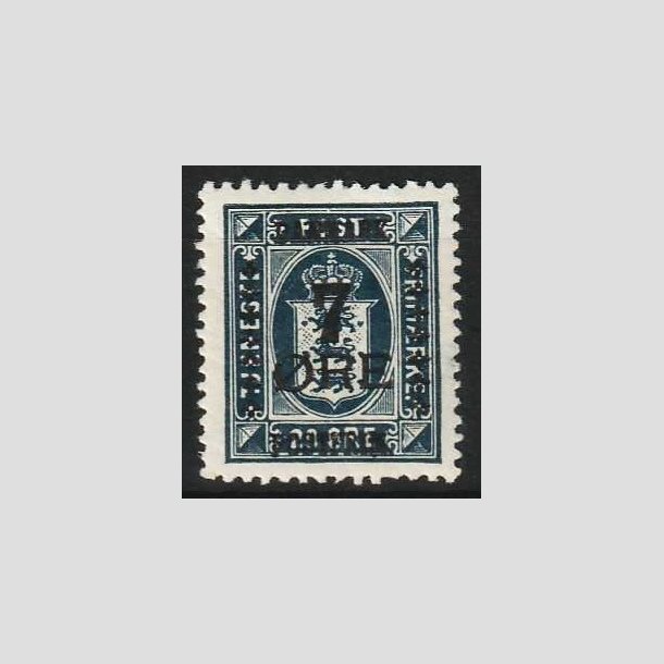 FRIM�RKER DANMARK | 1926 - AFA 166 - 7/20 �re m�rkbl� Provisorium - Ubrugt