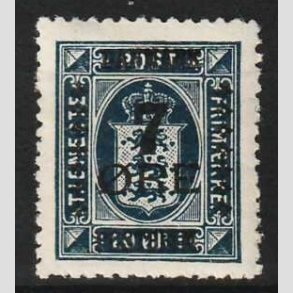 FRIM�RKER DANMARK | 1926 - AFA 166 - 7/20 �re m�rkbl� Provisorium - Ubrugt