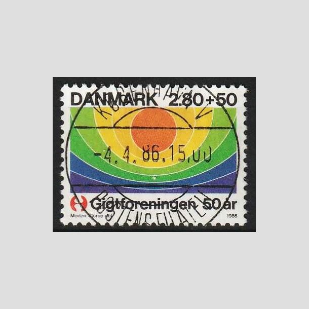 FRIM�RKER DANMARK | 1986 - AFA 855 - Gigtforeningen 50 �r - 2,80 Kr. + 50 �re - Lux Stemplet
