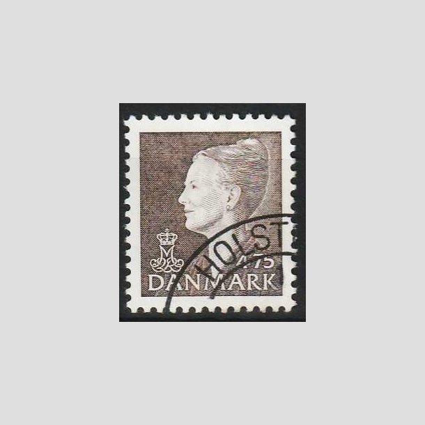 FRIM�RKER DANMARK | 1997 - AFA 1153 - Dronning Margrethe - 4,75 Kr. brun - P�nt stemplet 
