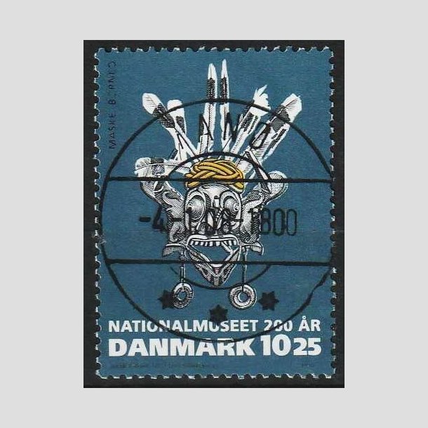 FRIM�RKER DANMARK | 2007 - AFA 1504 - Nationalmuseet 200 �r. - 10,25 Kr. - Pragt Stemplet Fan�