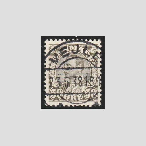 FRIM�RKER DANMARK | 1934 - AFA 209 - Chr. X 50 �re gr� - Lux Stemplet Vejle