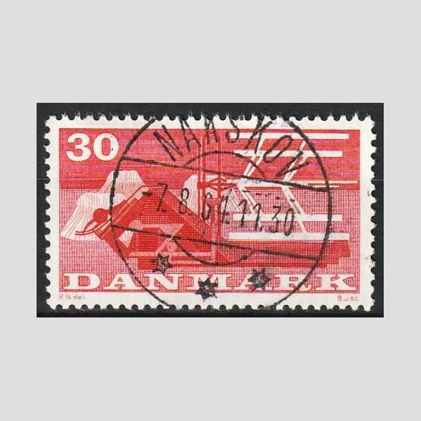 FRIM�RKER DANMARK | 1960 - AFA 382 - Landbrugsmotiver - 30 �re r�d - Pragt Stemplet Nakskov