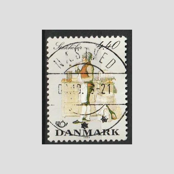 FRIM�RKER DANMARK | 1989 - AFA 937 - Folkedragter - 4,40 Kr. - Pragt Stemplet N�stved