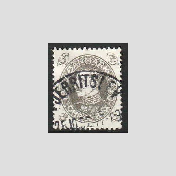 FRIM�RKER DANMARK | 1930 - AFA 188 - Chr. X 60 �r 8 �re gr� - Stemplet Fjerritslev