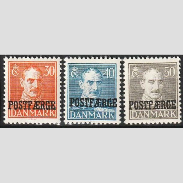 FRIM�RKER DANMARK | 1945 - AFA 29,30,31 - 30-50 �re POSTF�RGE - Postfrisk