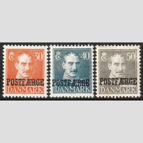 FRIM�RKER DANMARK | 1945 - AFA 29,30,31 - 30-50 �re POSTF�RGE - Postfrisk