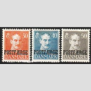 FRIM�RKER DANMARK | 1945 - AFA 29,30,31 - 30-50 �re POSTF�RGE - Postfrisk