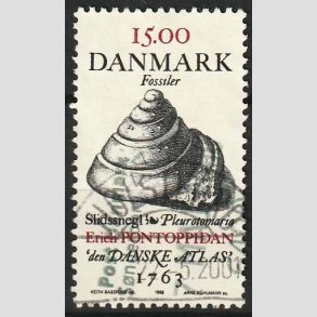FRIM�RKER DANMARK | 1998 - AFA 1194 - Fossiler - 15,00 Kr. flerfarvet - Lux Stemplet Holstebro