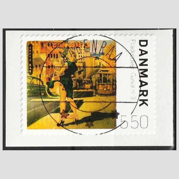 FRIM�RKER DANMARK | 2010 - AFA 1619E - Pladecover Gasolin 3. - 5,50 Kr. flerfarvet - Lux Stemplet