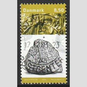FRIM�RKER DANMARK | 2003 - AFA 1365 - Kongernes Jelling - 8,50 Kr. Haralds Sten - P�nt stemplet