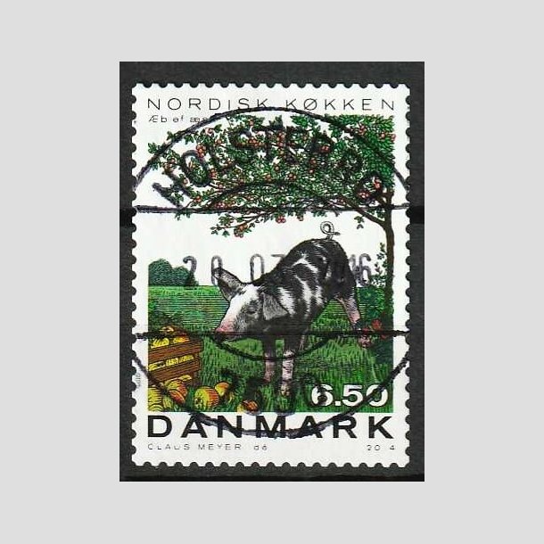 FRIM�RKER DANMARK | 2013 - AFA 1764 - Nordisk k�kken - 6,50 Kr. - Pragt Stemplet Holstebro