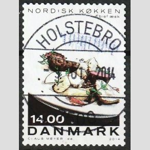 FRIM�RKER DANMARK | 2013 - AFA 1765 - Nordisk k�kken - 14,00 Kr. flerfarvet - Lux Stemplet 