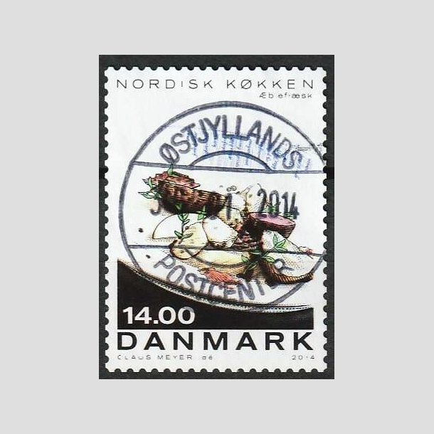 FRIM�RKER DANMARK | 2013 - AFA 1765 - Nordisk k�kken - 14,00 Kr. flerfarvet - Lux Stemplet 