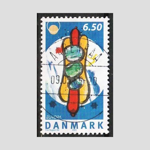 FRIM�RKER DANMARK | 2005 - AFA 1437 - Europam�rker - 6,50 Kr. Hotdog - Lux Stemplet