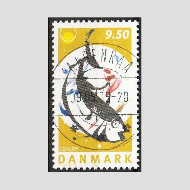 FRIM�RKER DANMARK | 2005 - AFA 1438 - Europam�rker - 9,50 Kr. Fiskeret - Lux Stemplet Aabenraa