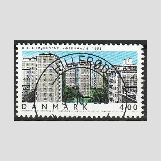FRIM�RKER DANMARK | 2003 - AFA 1356 - Danske boliger II. - 4,00 Kr. Bellah�j - Pragt Stemplet