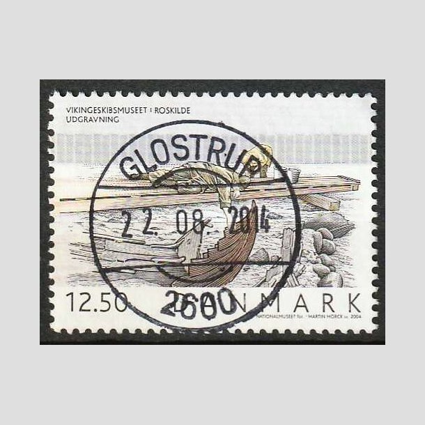 FRIM�RKER DANMARK | 2004 - AFA 1403 - Vikingeskibsmuseet - 12,50 Kr. Udgravning - Lux Stemplet 