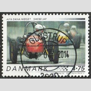 FRIM�RKER DANMARK | 2006 - AFA 1470 - Klassiske racerbiler - 4,75 Kr. Alfa Dana - Pragt Stemplet