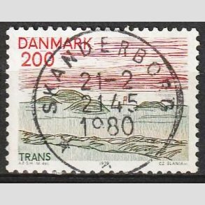 FRIM�RKER DANMARK | 1979 - AFA 688 - Nordjylland - 200 �re flerfarvet - Pragt Stemplet 