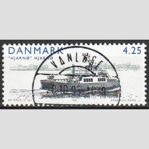 FRIM�RKER DANMARK | 2001 - AFA 1301 - �-f�rger - 4,25 Kr. Hjarn� - Lux Stemplet Vanl�se