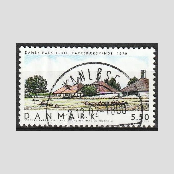 FRIM�RKER DANMARK | 2002 - AFA 1334 - Danske boliger I. - 5,50 Kr. Dansk Folkeferie - Lux Stemplet