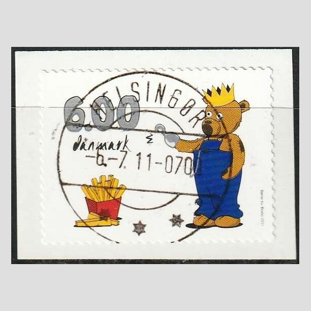 FRIM�RKER DANMARK | 2011 - AFA 1668 - B�rne-tv - 6,00 Kr. flerfarvet - Lux Stemplet Helsing�r