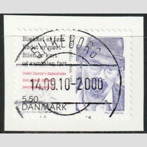 FRIM�RKER DANMARK | 2010 - AFA 1632E - Store danskere 3. - 5,50 Kr. - Lux Stemplet Silkeborg 