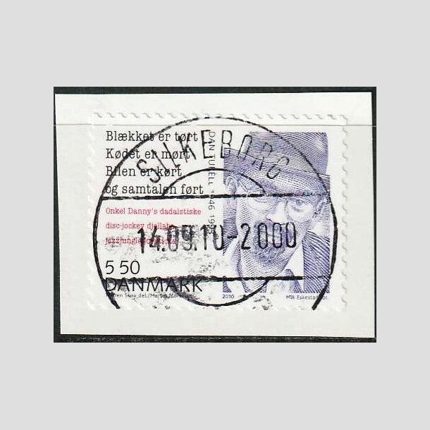 FRIM�RKER DANMARK | 2010 - AFA 1632E - Store danskere 3. - 5,50 Kr. - Lux Stemplet Silkeborg 