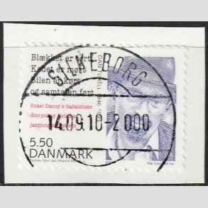 FRIM�RKER DANMARK | 2010 - AFA 1632E - Store danskere 3. - 5,50 Kr. - Lux Stemplet Silkeborg 