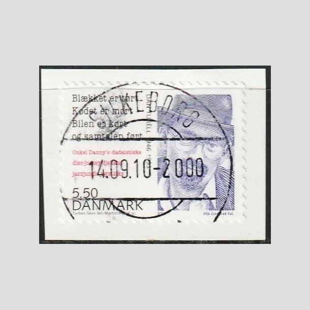 FRIM�RKER DANMARK | 2010 - AFA 1632E - Store danskere 3. - 5,50 Kr. - Lux Stemplet Silkeborg 
