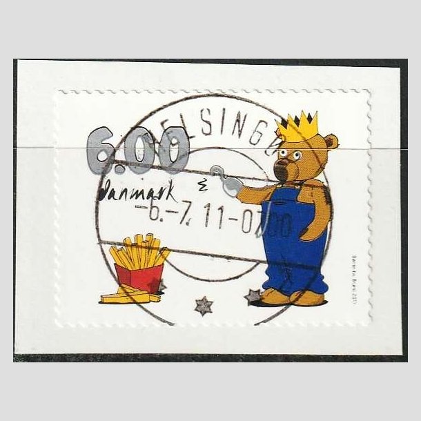 FRIM�RKER DANMARK | 2011 - AFA 1668 - B�rne-tv - 6,00 Kr. flerfarvet - Lux Stemplet Helsing�r