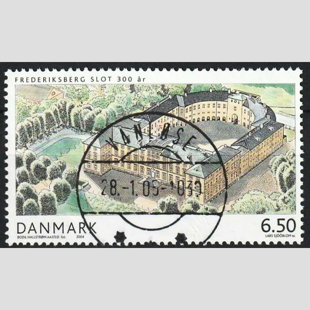 FRIM�RKER DANMARK | 2004 - AFA 1393 - Frederiksberg Slot - 6,50 Kr. - Lux Stemplet Vanl�se