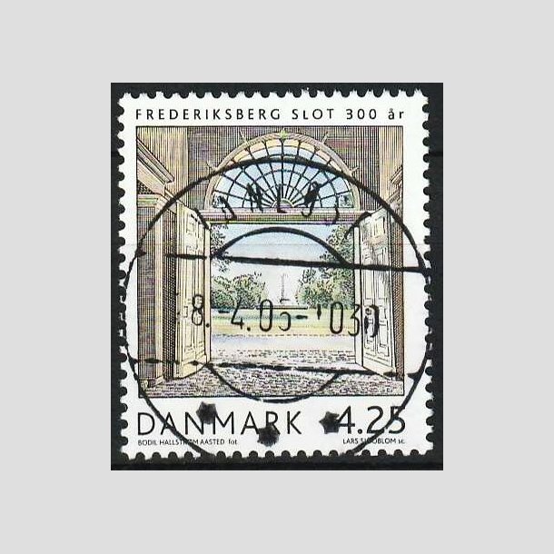 FRIM�RKER DANMARK | 2004 - AFA 1391 - Frederiksberg Slot - 4,25 Kr. - Pragt Stemplet Vanl�se
