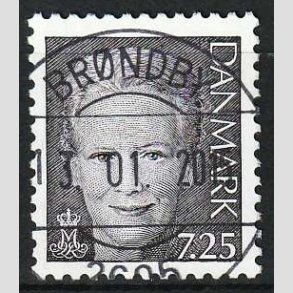 FRIM�RKER DANMARK | 2006 - AFA 1488 - Dronning Margrethe II - 7,25 gr� - Pragt Stemplet
