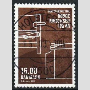 FRIM�RKER DANMARK | 2014 - AFA 1774 - Dansk design - 16,00 Kr. - Pragt Stemplet Holstebro