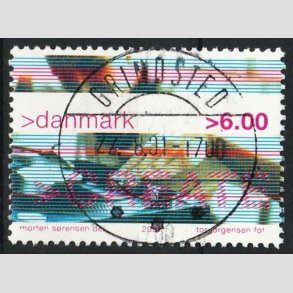 FRIM�RKER DANMARK | 2001 - AFA 1289 - Ungdomskultur - 6,00 Kr. CREATE - Lux Stemplet Grindsted