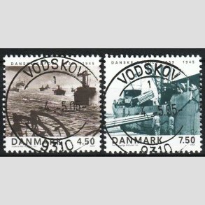 FRIM�RKER DANMARK | 2005 - AFA 1435,1436 - Danske s�folk - i s�t -  Lux Stemplet Vodskov