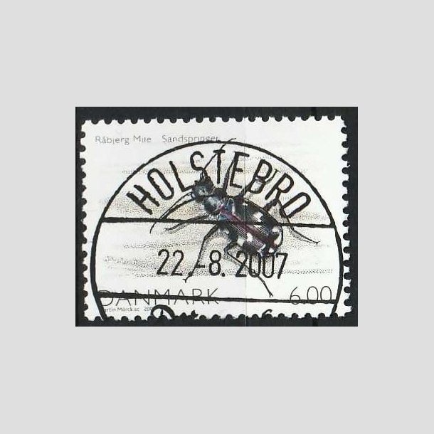 FRIM�RKER DANMARK | 2007 - AFA 1513 - Danmarks natur I - 6,00 Kr. flerfarvet - Pragt Stemplet 
