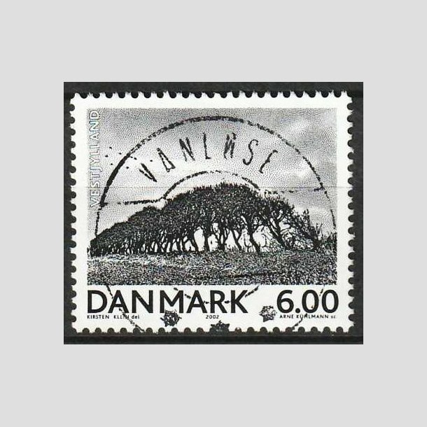 FRIM�RKER DANMARK | 2002 - AFA 1316 - Landskabsbilleder - 6,00 Kr. Vestjylland - Pragt Stemplet
